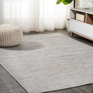 Ethan Modern Flatweave Solid  Area Rug